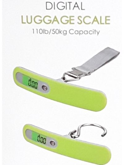 DIGITAL LUGGAGE SCALE WITH STRAP