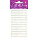 CRAFT STICKERS 4MM 240GEMS PEARL WHITE