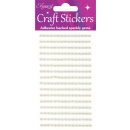 CRAFT STICKERS 4MM X 240 PEARLS IVORY