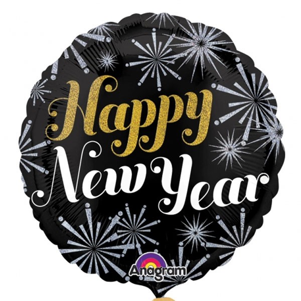 ANAGRAM 18" NEW YEAR FOIL BALLOON
