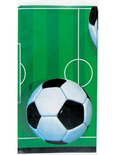 UNIQUE 3D SOCCER PLASTIC TABLECOVER