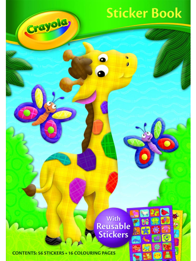 CRAYOLA STICKER BOOK