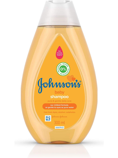 JOHNSONS BABY SHAMPOO 300ML