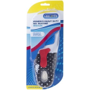 LADIES H/DUTY GEL SILICONE INSOLES 1PAIR