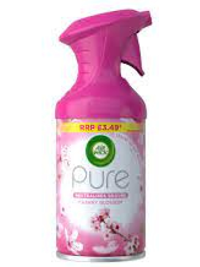 AIR WICK PURE CHERRY BLOSSOM AEROSOL 250ML PM 3.49