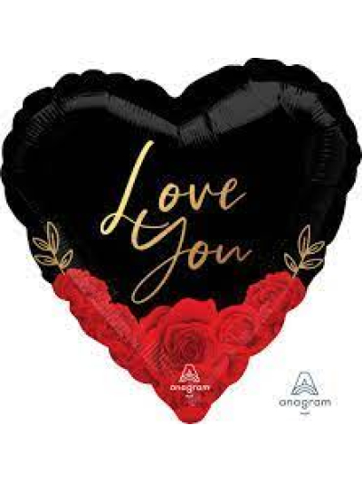 ANAGRAM 17" "LOVE YOU" STANDARD DECORATIVE BALLOON
