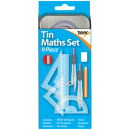 TIGER 9 PIECE TIN MATHS SET