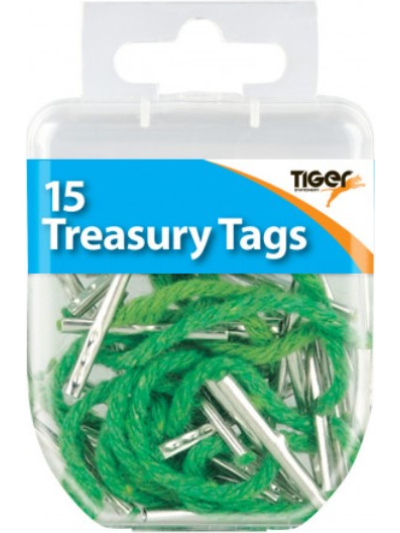 TIGER ESSENTIAL 15 TREASURY TAGS STEEL