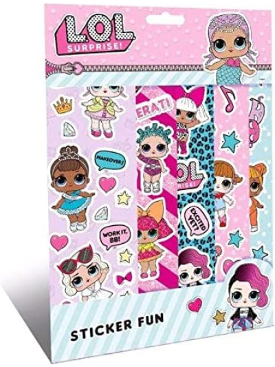 LOL SURPRISE STICKER BOOK
