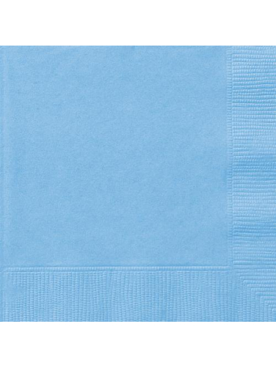 UNIQUE POWDER BLUE LUN NAPKIN PK20