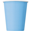 UNIQUE POWDER BLUE 9 OZ CUP PK14