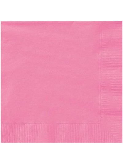 UNIQUE HOT PINK LUNCH NAPKINS PK20