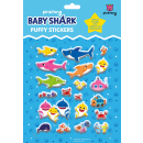 BABY SHARK PUFFY STICKER SET