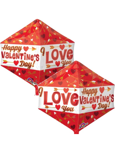 ANAGRAM ULTRASHAPE 17" ARROW HAPPY VALENTINES DAY BALLOON