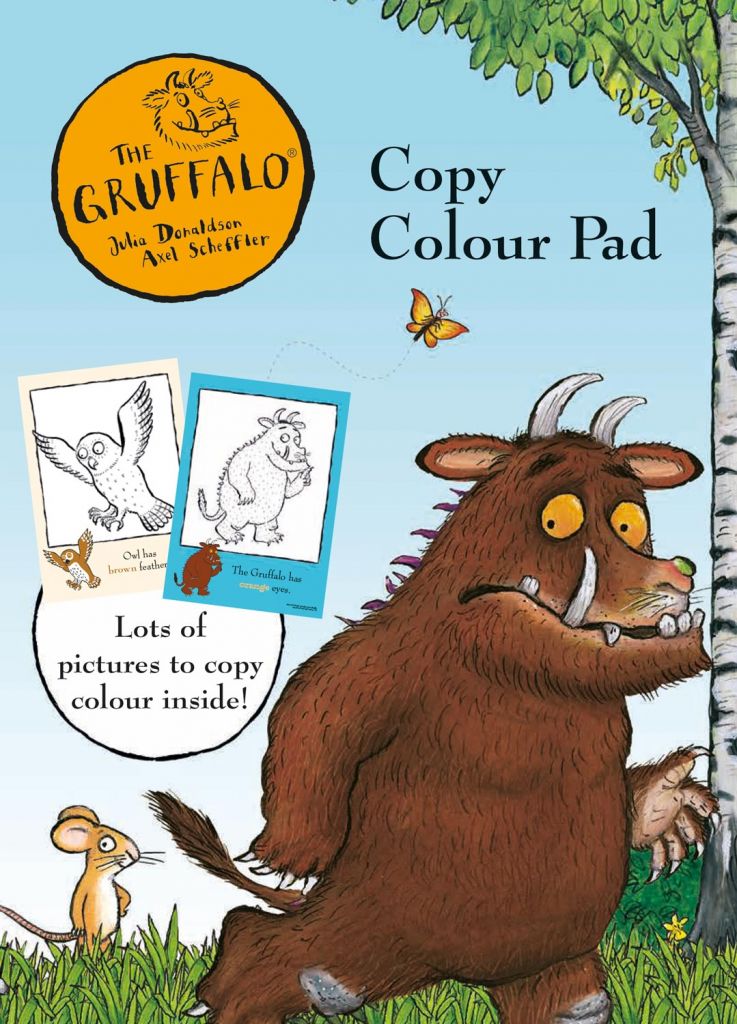 THE GRUFFALO COPY COLOUR PAD