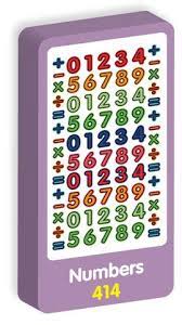 PURPLE PEACH STICKERS NUMBERS