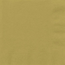 UNIQUE GOLD LUNCH NAPKINS 20CT