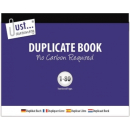 DUPLICATE BOOK HALF SIZE NCR 1-80 X 1