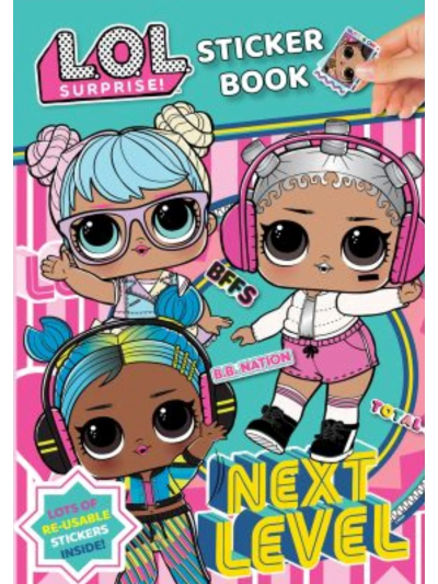 LOL SUPRISE STICKER BOOK