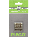PIFCO PACK OF 4 3A FUSES, APPLIANCES WATTAGE: 250-750W