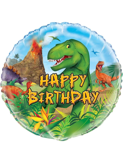 UNIQUE 18" DINOSAUR FOIL BALLOON