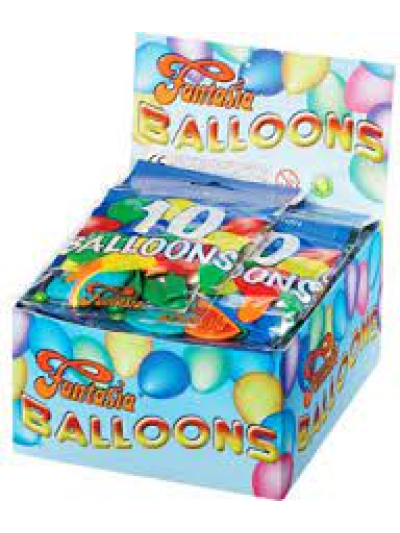 QUALITY FANTASIA BALLOONS 40 PACKS OF 10 BALLOONS