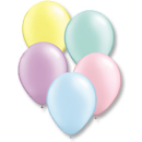QUALATEX 11IN PASTEL PEARL ASST (PACK OF 25 ROUND BALLOONS)