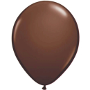 QUALATEX CHOCOLATE BROWN 11"(PACK OF 25 ROUND BALLOONS).