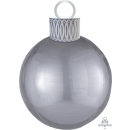 ANAGRAM 15" X 20" SILVER ORBZ ORNAMENT BALLOON