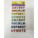 PURPLE PEACH STICKERS ALPHABET