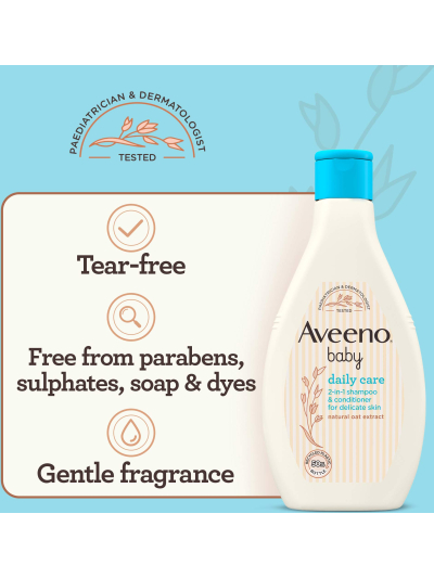 AVEENO BABY DAILY CARE 2 IN 1 SHAMPOO AND CONDITIONER
