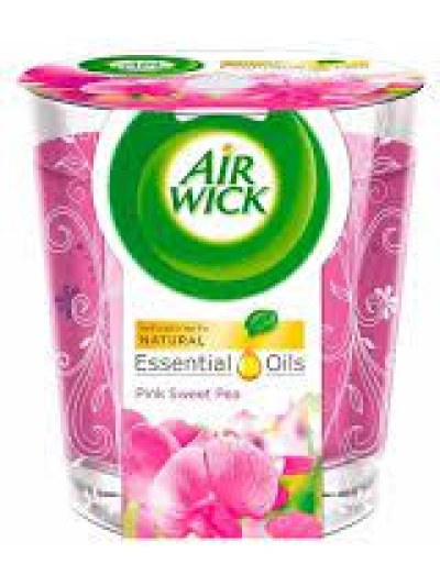 AIR WICK 105G CANDLE PINK SWEET PEA