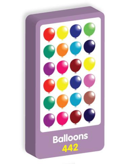 PURPLE PEACH STICKERS BALLOONS