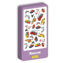 PURPLE PEACH STICKERS RESCUE