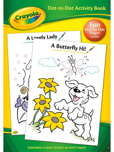 CRAYOLA DOT-TO-DOT ACTIVITY BOOK