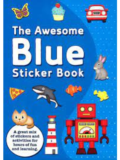 THE AWESOME BLUE STICKER BOOK
