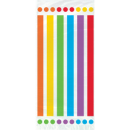 UNIQUE 20 RAINBOW BDAY CELLO BAGS