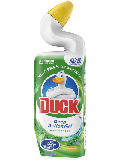 DUCK DEEP ACTION TOILET CLEANER LIQUID PINE FOREST 750ml