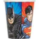 UNIQUE JUSTICE LEAGUE 9OZ PAPER CUPS PK8
