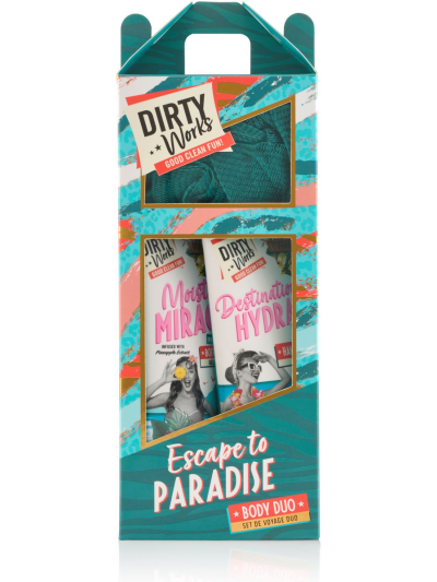 DIRTY WORKS ESCAPE TO PARADISE SET 3PC