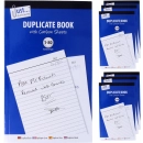 JUST STATIONERY DUPLICATE BOOK 1-80 NUMBERED PAGES PACK OF 12 BOOKS
