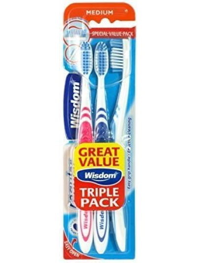 WISDOM REGULAR PLUS MEDIUM TRIPLE PACK