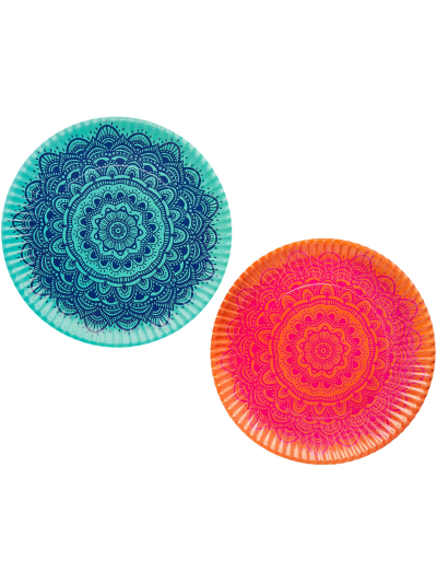 MANDALA LARGE PAPER PLATTER PK2