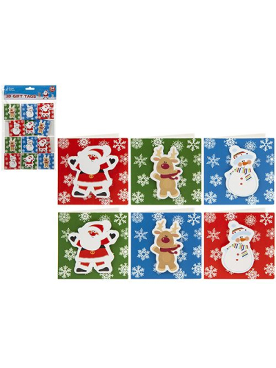 SNOW WHITE 3D GIFT TAGS  PACK OF 24