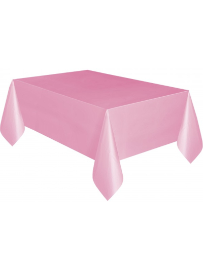UNIQUE 54" X 108" LOVELY PINK RERCTANGULAR TABLECOVER