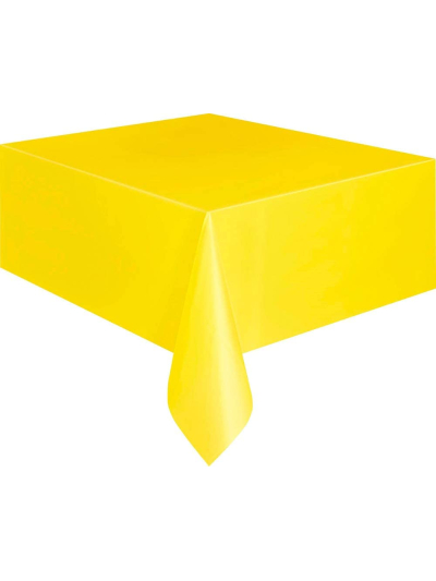 UNIQUE 54" X 108" NEON YELLOW TABLECOVER