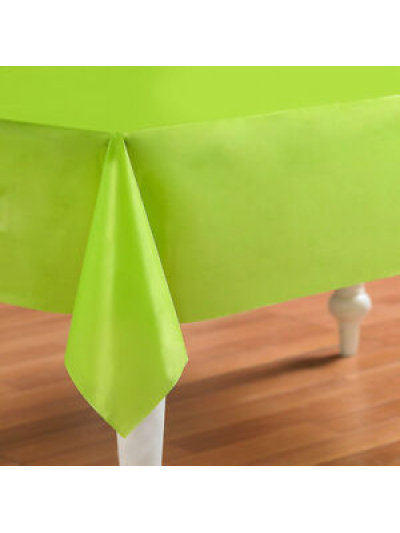 UNIQUE 54"X 108" LIME GREEN RECTANGULAR TABLE COVER