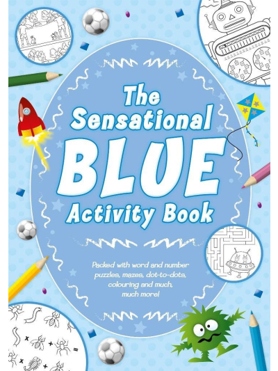 THE SENSATIONAL BLUE ACTIVITY BOOK