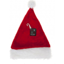 SNOW WHITE PLUSH SANTA HAT