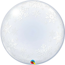 FROSTY SNOWFLAKES 24" DECO BUBBLE